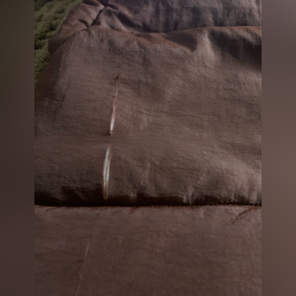 Rust Red Puffer Jacket - Picture 7 of 7